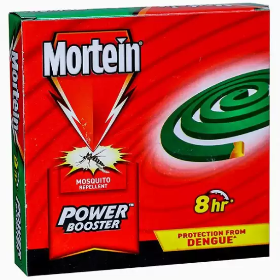 Mortein Power Booster 8hrs Coil - Pack of 10