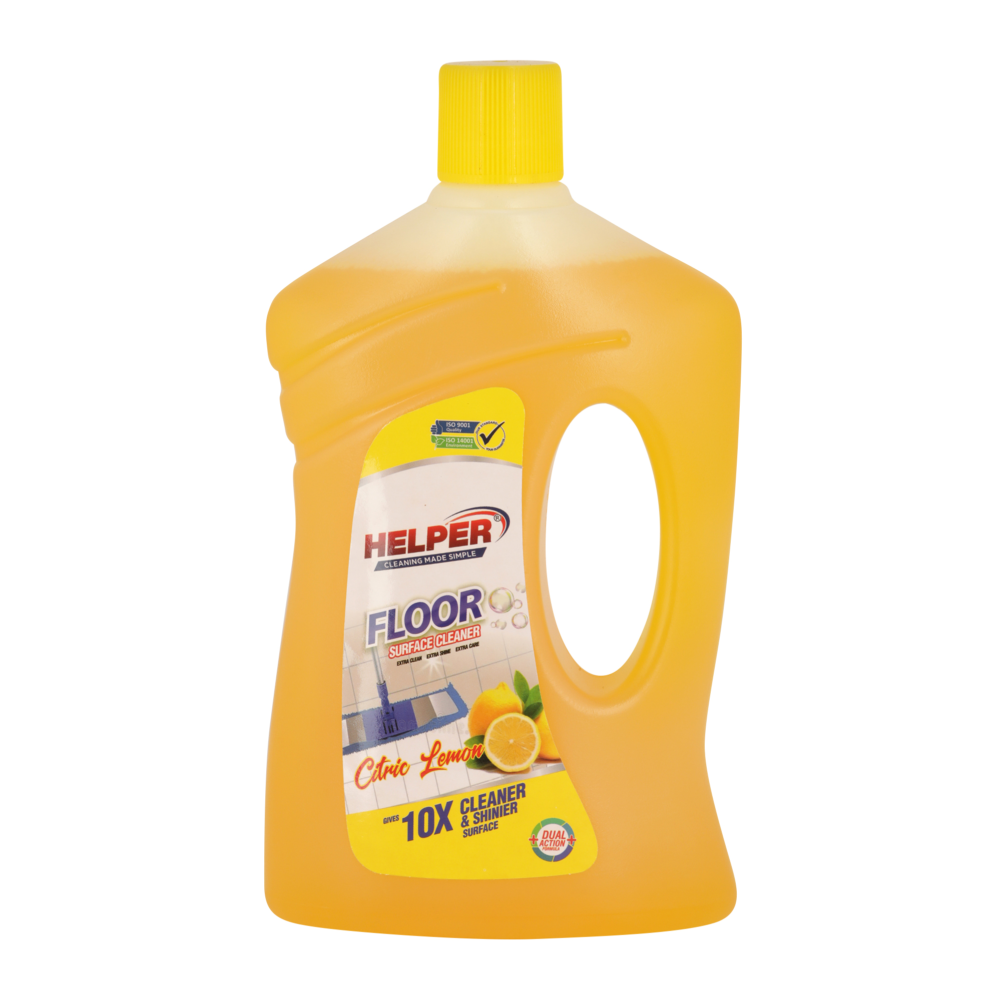 Helper Floor Cleaner, Citric Lemon, 500ml Bottle