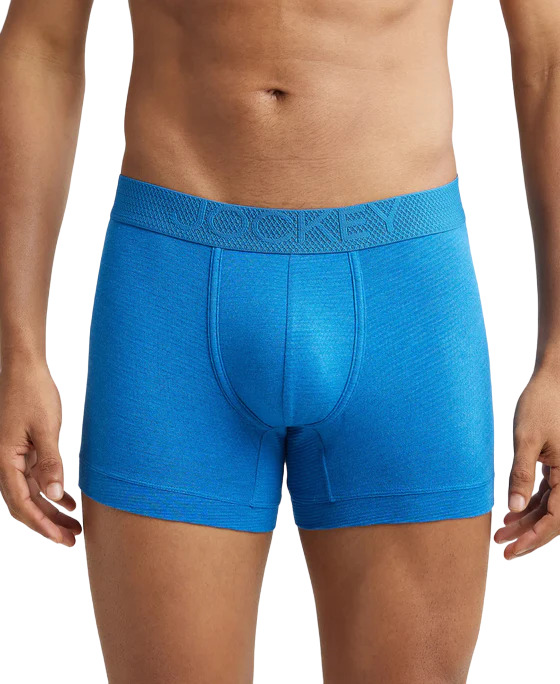 Bamboo Cotton Elastane Stretch Breathable Mesh Trunk with StayDry Treatment