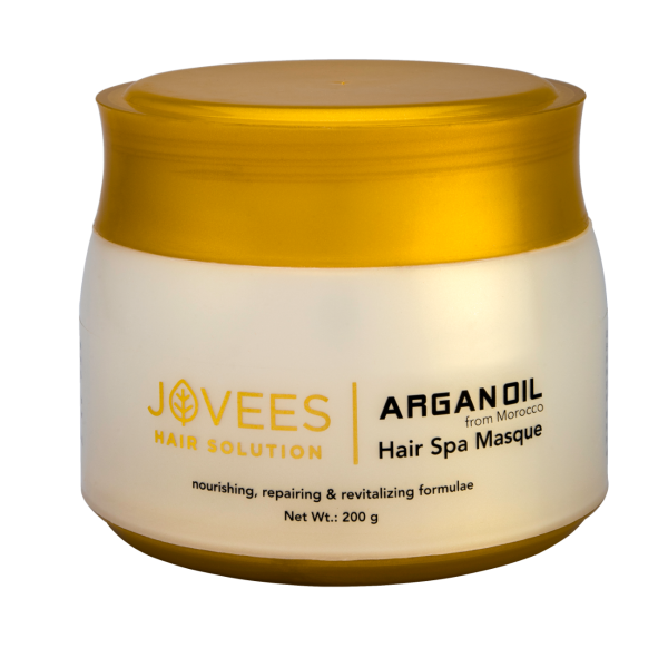Argan Oil Hair Spa Masque | With Moroccan Argan Oil and Jojoba Oil | Gives Shiny and Smooth Hair | For All Hair Types 200g