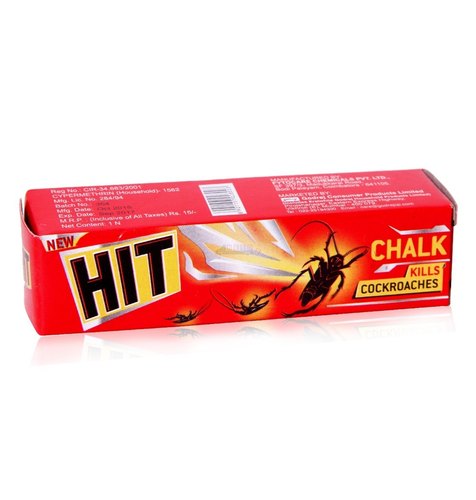 HIT Chalk Cockroach Killer, 1 pc Carton