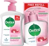 Dettol Skincare Handwash Pump + Free Skincare Refill 200ml + 175ml