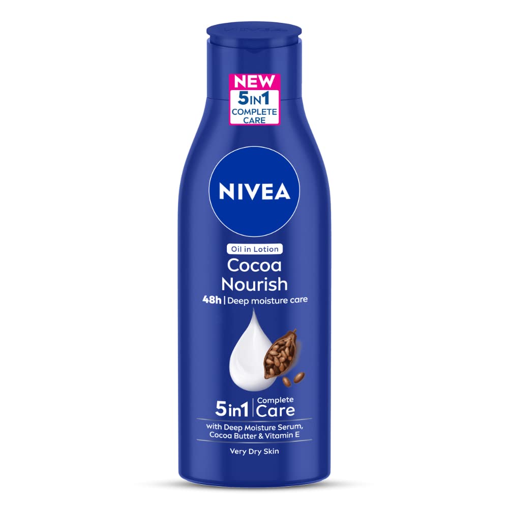 Nivea Cocoa Nourish Moisturising Body Lotion for Dry Skin