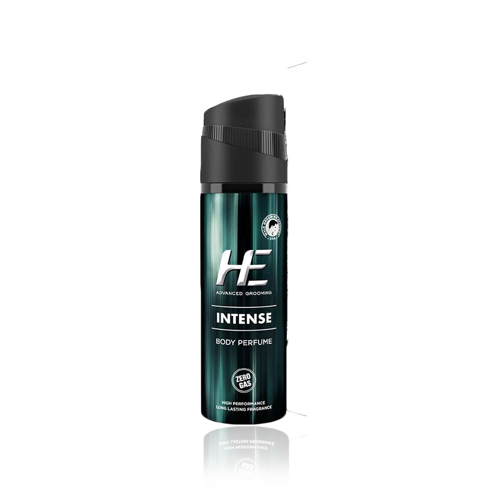 HE ADVANCED GROOMING INTENSE ZERO GAS Perfume Body Spray – For Men (120 ml)