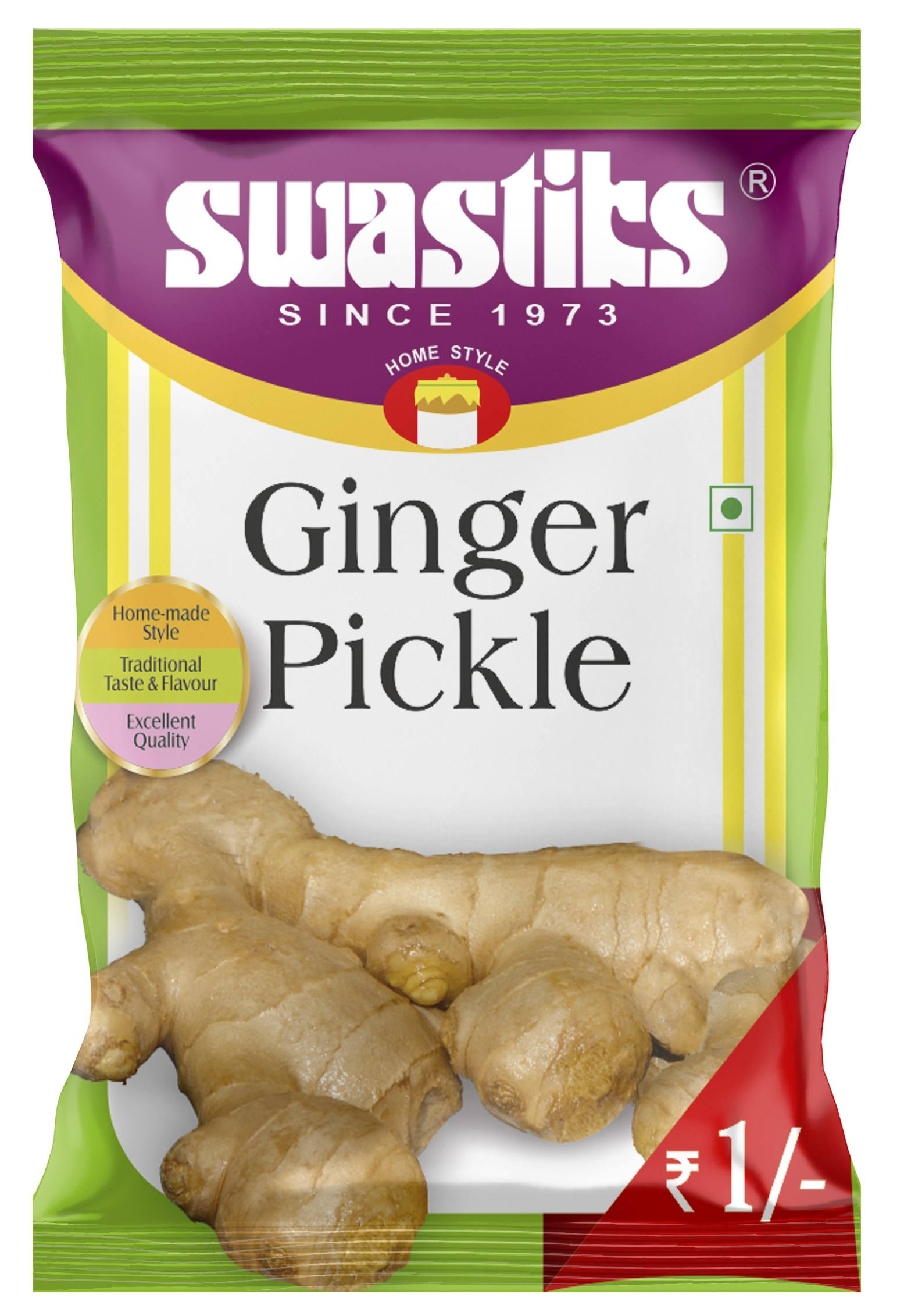 Swastiks Ginger pickle