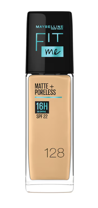 Maybelline Fit Me Matte Poreless Liquid Foundation  Bottle - Light Skin Tone 30ml Bottle