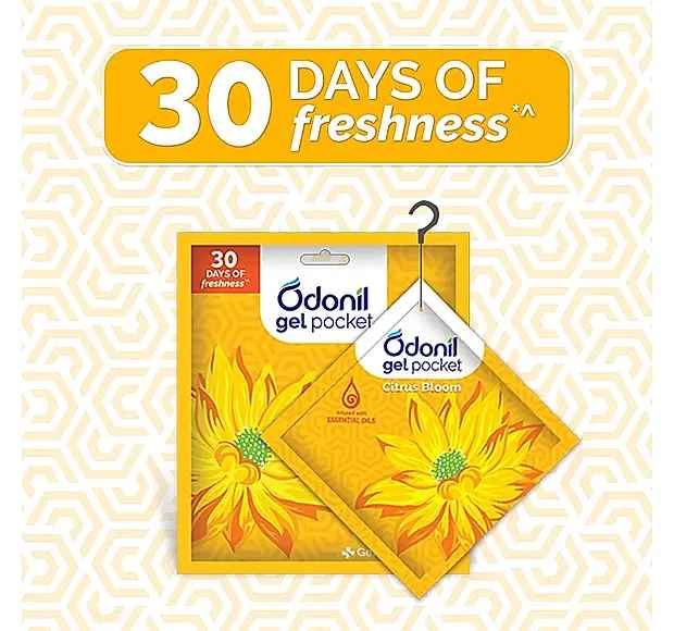 Odonil Gel Pocket Citrus Bloom - 10g