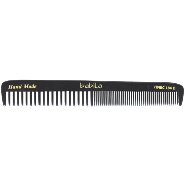 BLACK HANDMADE COMB(DAILY USE GROOMING) -HMBC-184D