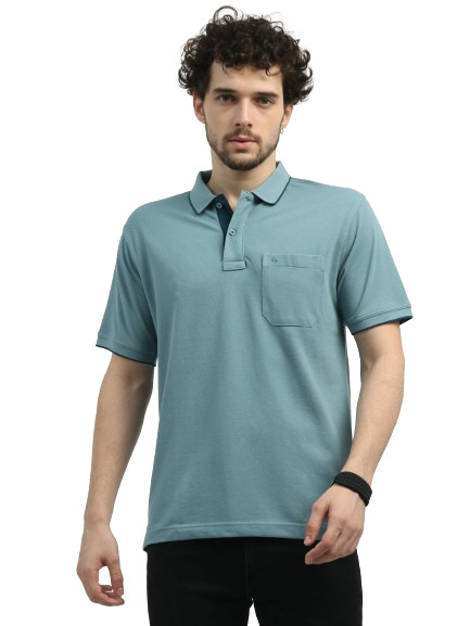 Classic Polo Men's Polo Neck Half Sleeve Authentic Fit Cotton T Shirt | TOY-NOVA-LAGOON AF P