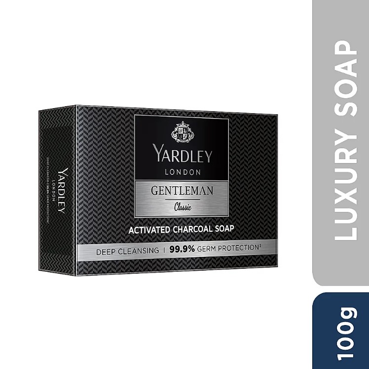 Gentleman Classic Activated Charcoal Soap 100g