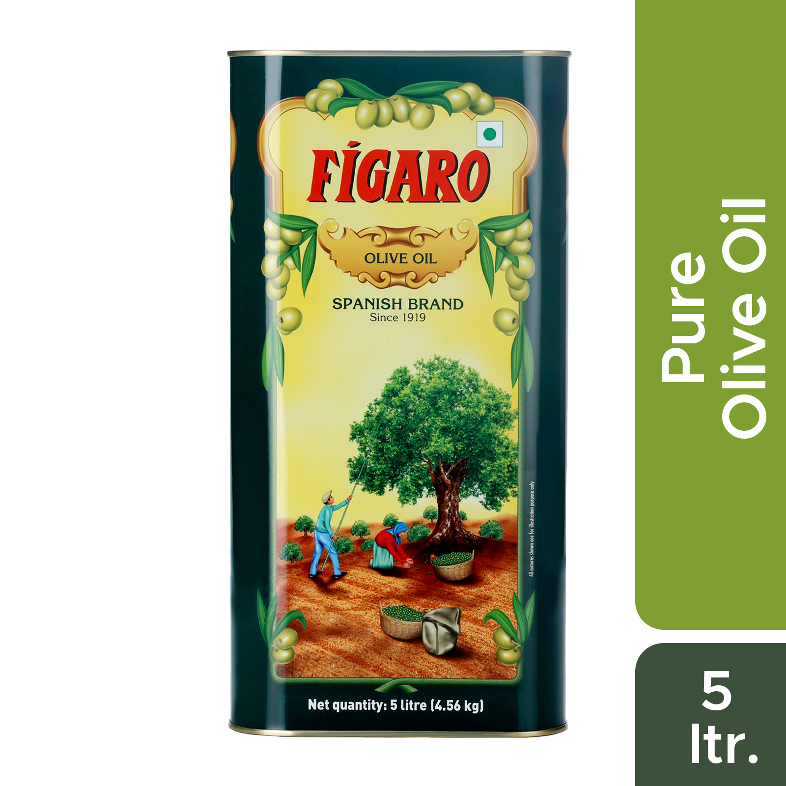 Figaro Pure Olive Oil – 5L Tin PRODUCT ID: 2382