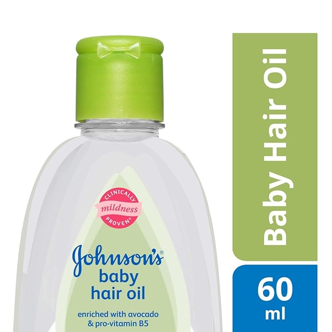 Johnson's Baby Hair Oil with Avocado, 60ml