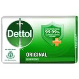 Dettol Bathing Soap Bar - Original, 99.99% Germ Protection, Dermatologically Tested, 75 g