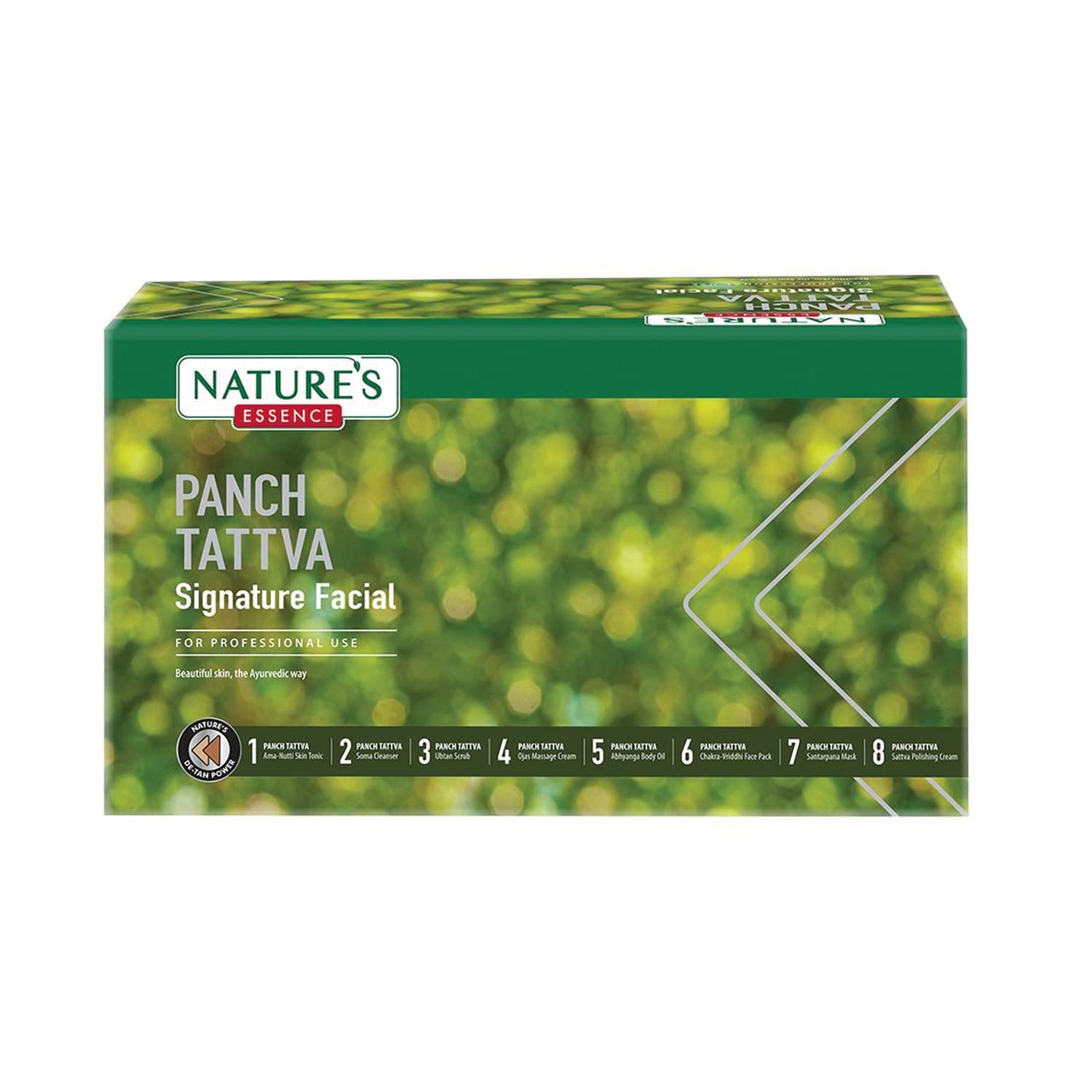 Nature's Essence Panch Tattva Signature Facial Kit | Beautiful skin the Ayurvedic way  6N