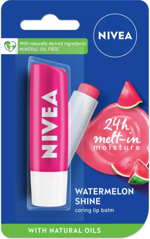 NIVEA Shine Caring Lip Balm Watermelon