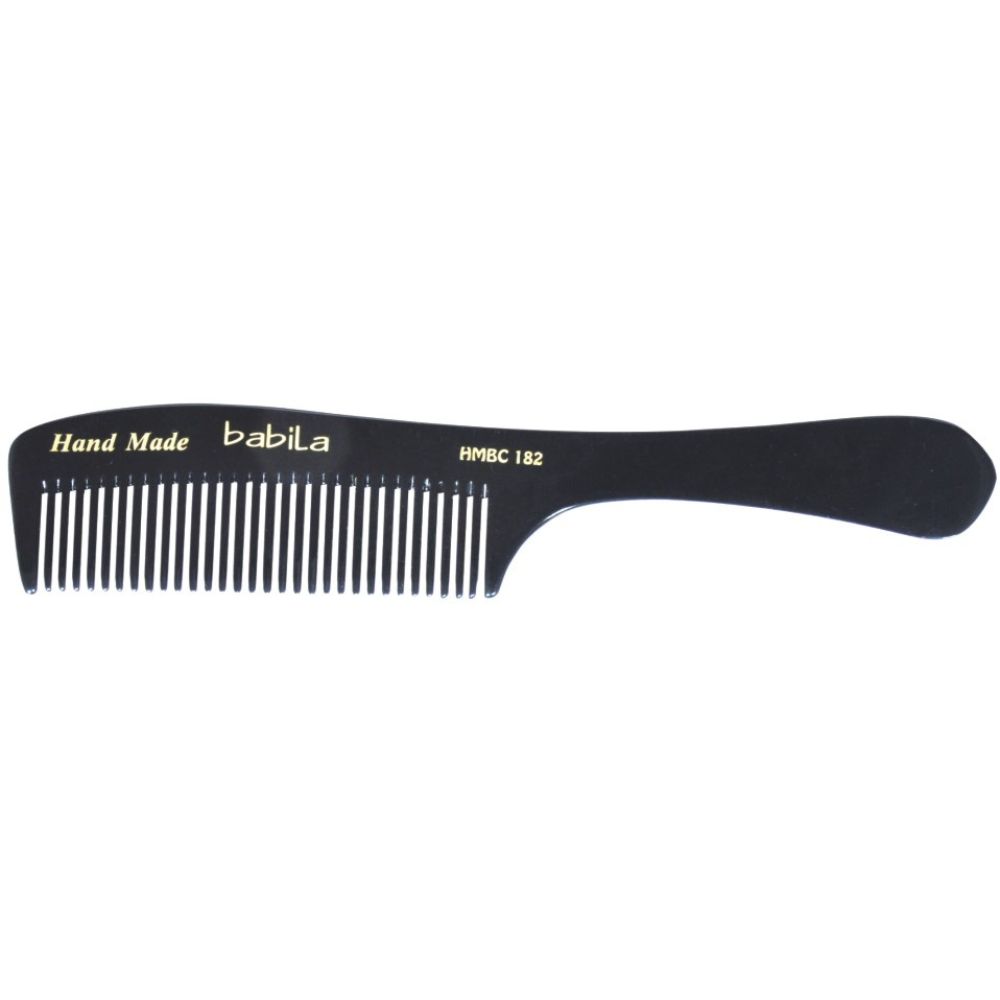 BLACK HANDMADE COMB (DAILY USE GROOMING) -HMBC-182