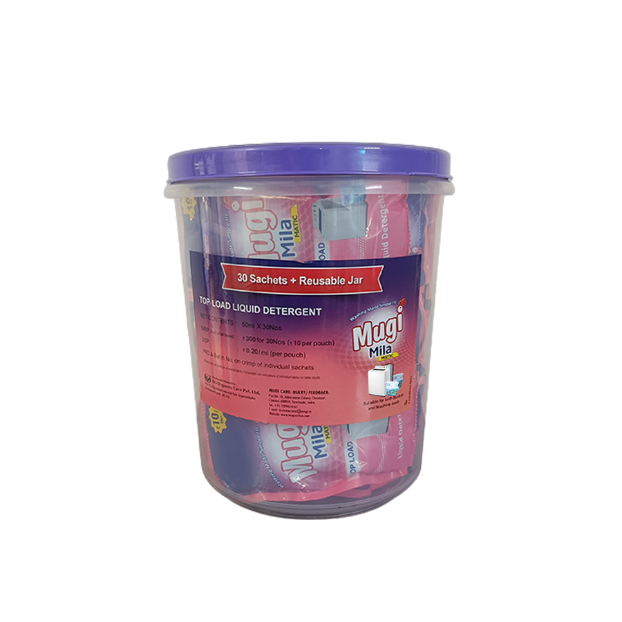 Mugi Mila Top Load 50 ml – P (Jar pack)