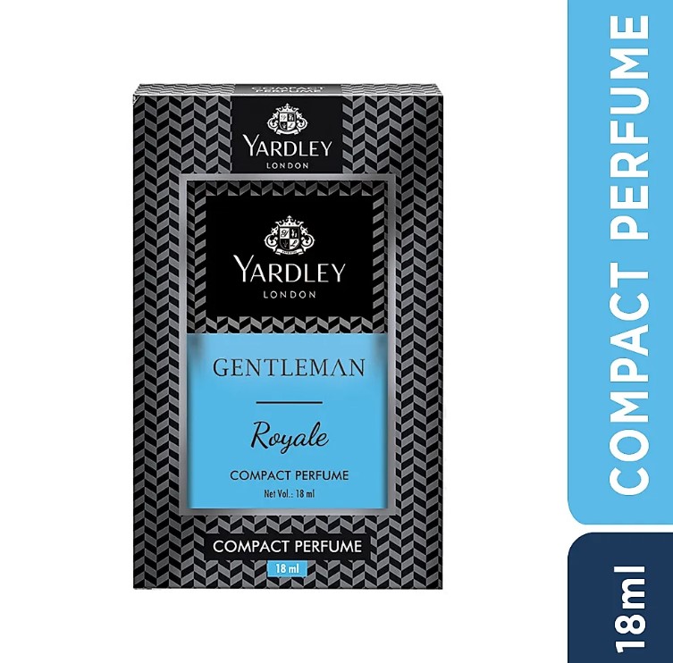 Yardley London Gentleman Royale Compact Perfume, 18ml