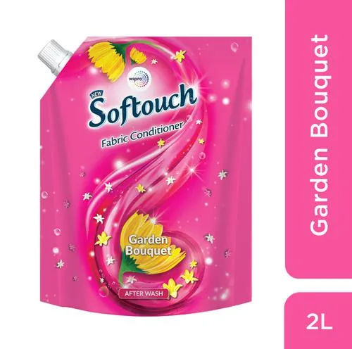 Softouch Garden Bouquet After Wash Liquid Fabric Conditioner, 2 l