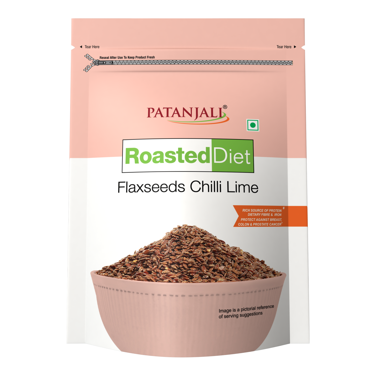 Patanjali Roasted Diet- Flax seed Chili Lime