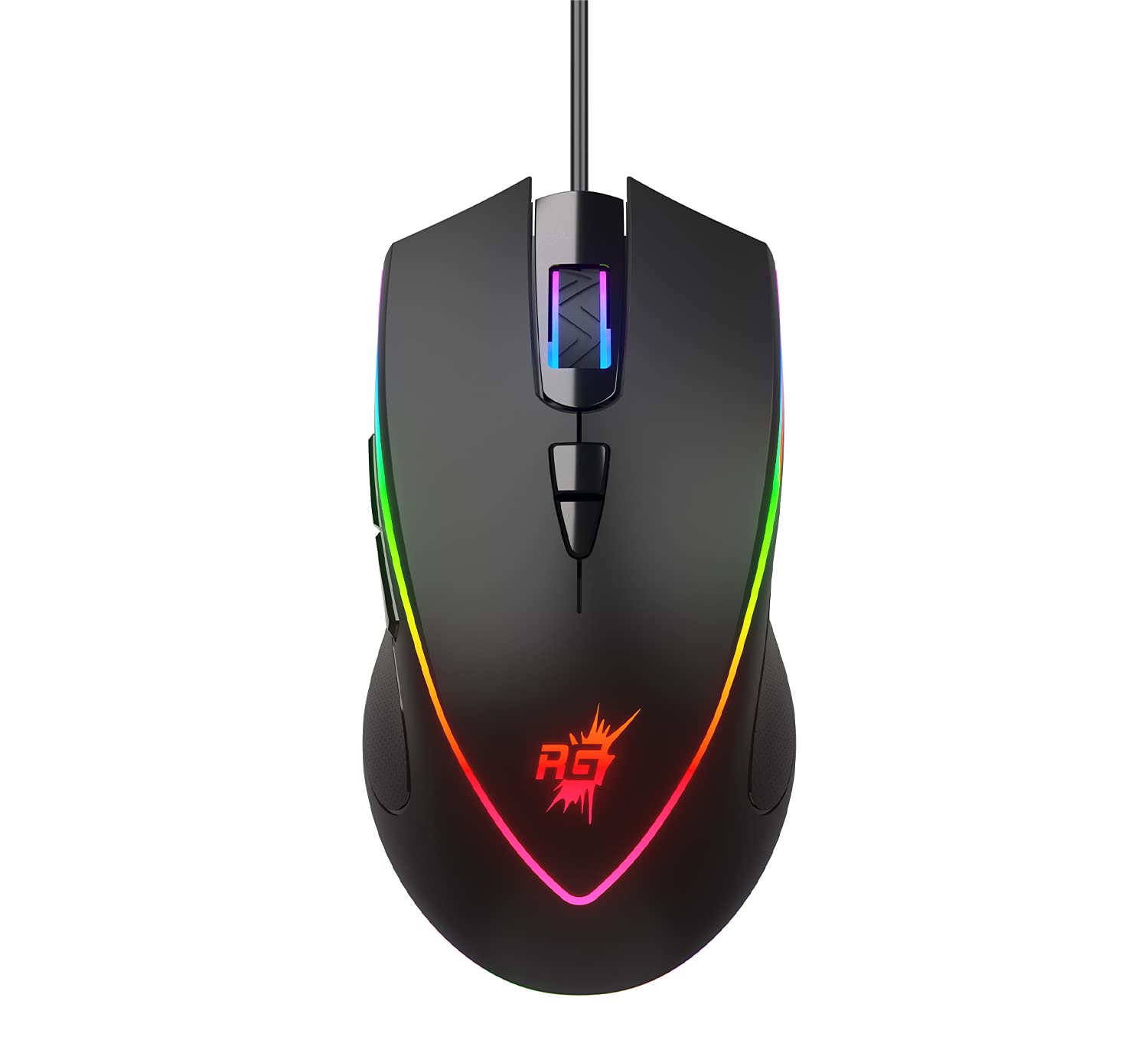 Redgear A-17 USB Wired Gaming Mouse with LED, Upto 6400 DPI
