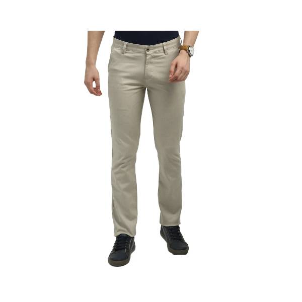Classic Polo Men's Chiseled Fit Cotton Trousers | TBO2-30 C-BEG-CF-LY