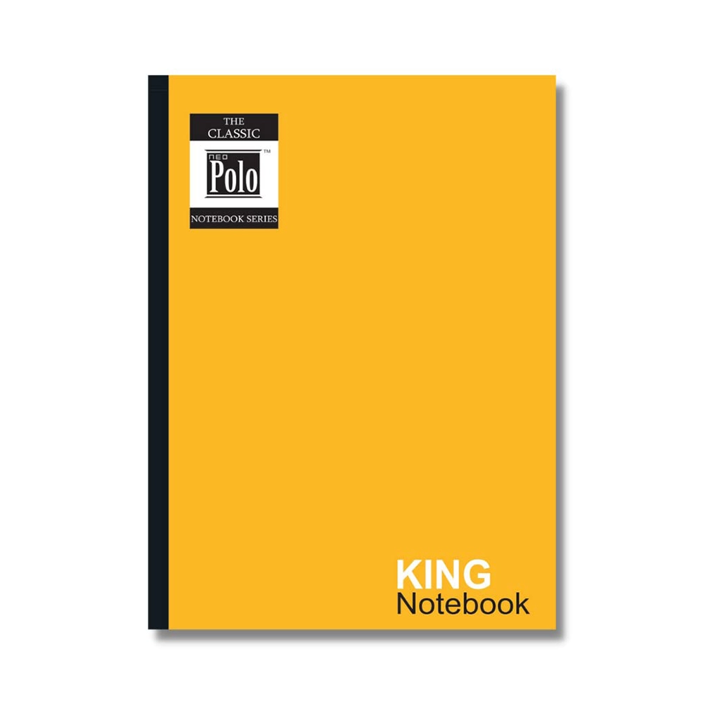 Neo Polo Oneside Ruled Note Books , King Size, 24x18 Cm, Pack of 10