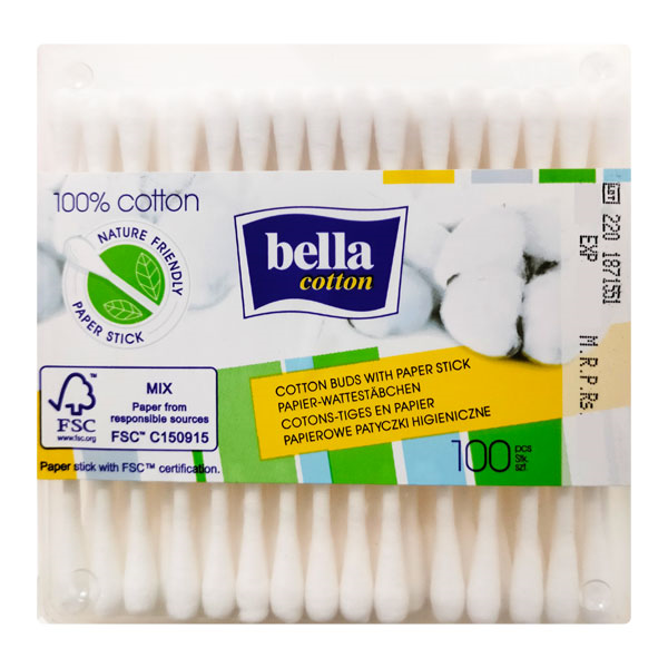 Bella Paper Cotton Buds Foil A100's pics