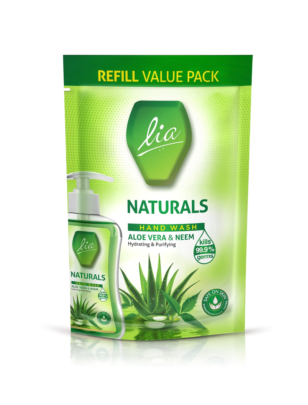 Cycle Lia Agarbatti Lia Naturals Hand Wash 200ml aloevera and neem