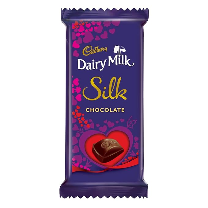 Cadbury Dairy Milk Silk Valentine Chocolate Bar, 60 g