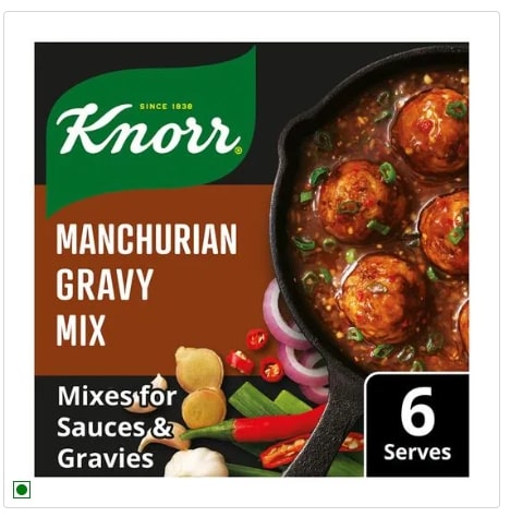 Knorr Manchurian Gravy Mix – Adds Flavour, 55 g