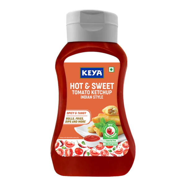 Keya Hot and Sweet Tomato Ketchup