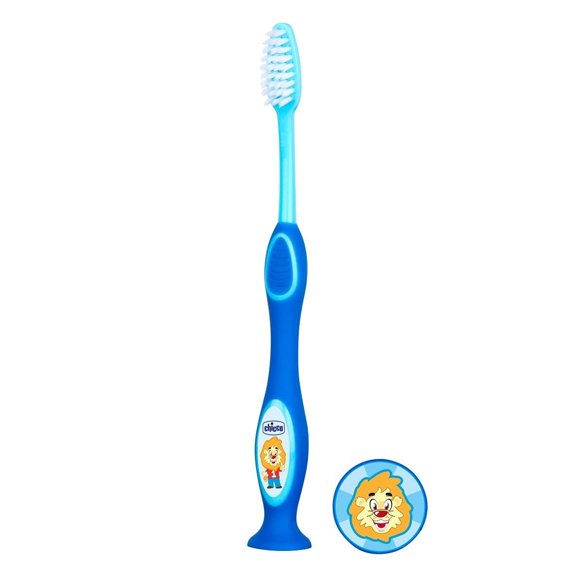 Chicco Manual Toothbrush For Kids,Blue,Pack of 1