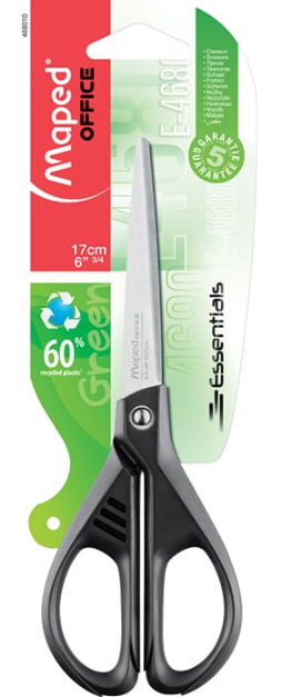 Maped Scissors - Advanced Green, 17 cm, 1 pc