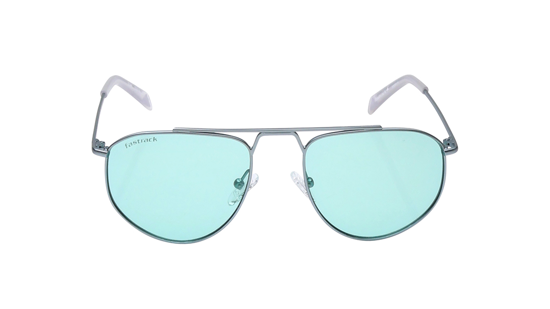 FASTRACK Green Navigator Rimmed Sunglasses(M262BU1V)