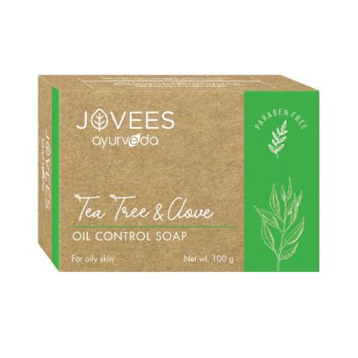 Jovees Tea Tree & Clove Oil Control Soap 100g