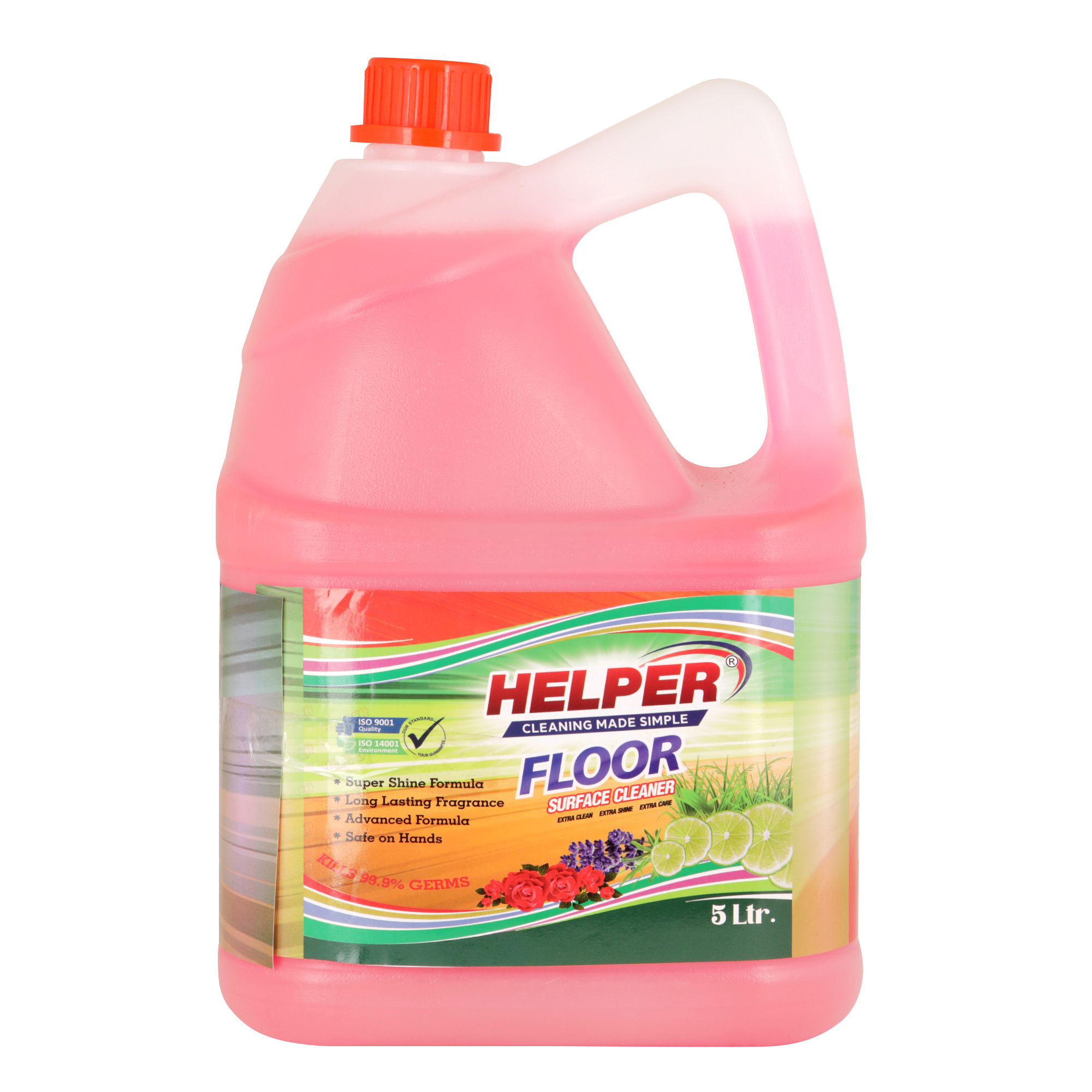 Helper Floor Cleaner, Nature Rose, 5L Can