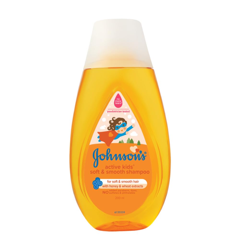 Johnson's Baby Active Kids Soft and Smooth Shampoo,