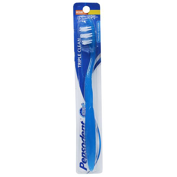Pepsodent Triple Clean Medium Tooth brush