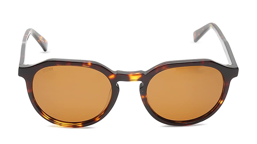 TITAN Brown Square Men Sunglasses (GC346BR1P|51)