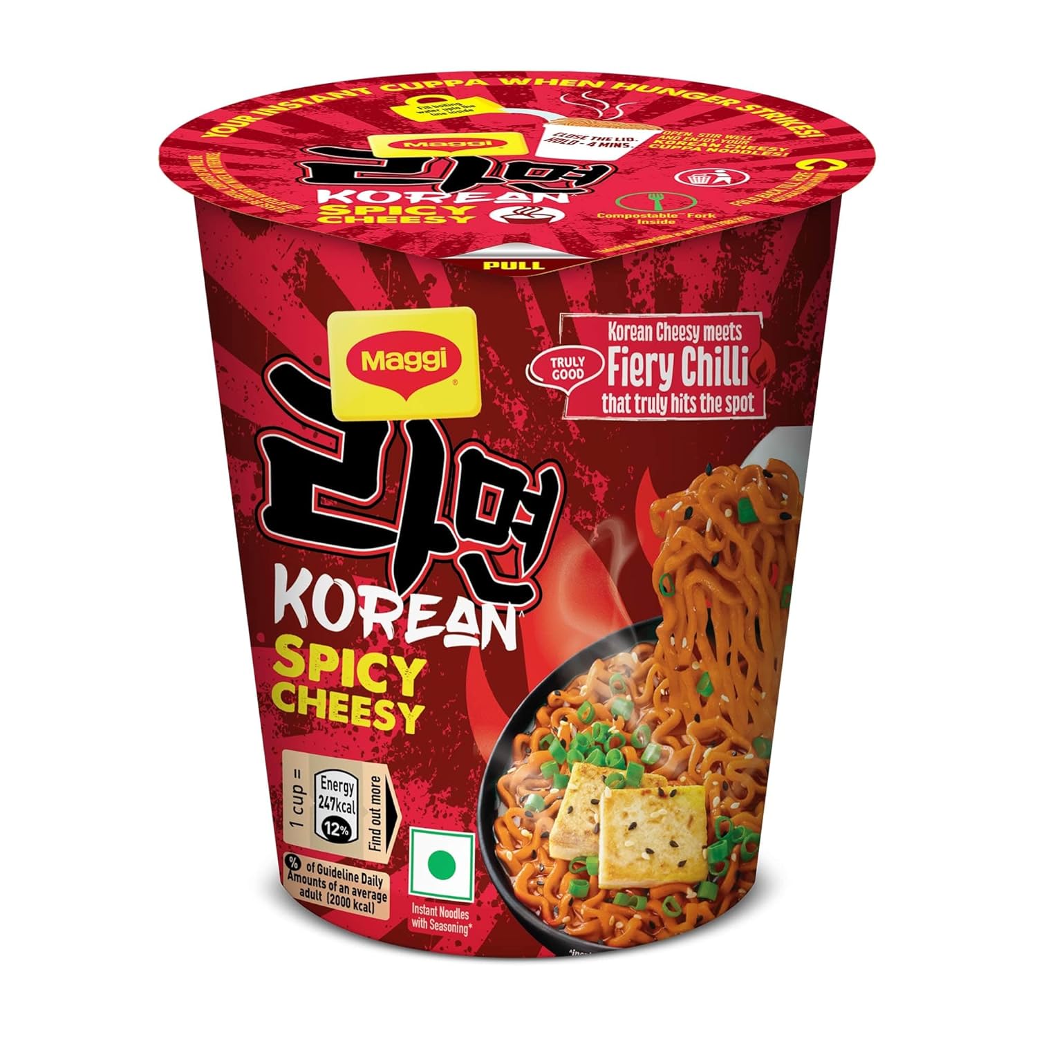 Nestle MAGGI Cuppa Korean Cheesy 71.5g