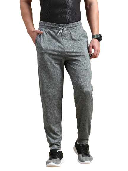 Classic Polo Men's Bottom Polyester Grey Slim Fit Active Wear Track Pants