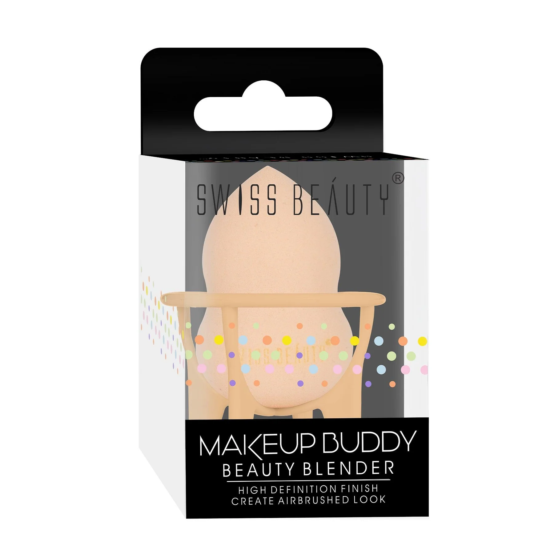 Swiss Beauty MAKEUP BUDDY BEAUTY BLENDER Blend to perfection. Available in  3 shades Peach, skin soft Green