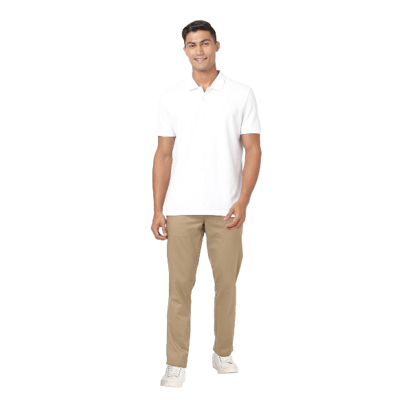 Jockey Men's Super Combed Cotton Rich Elastane Stretch Woven Fabric Slim Fit All Day Pants with Side Pockets