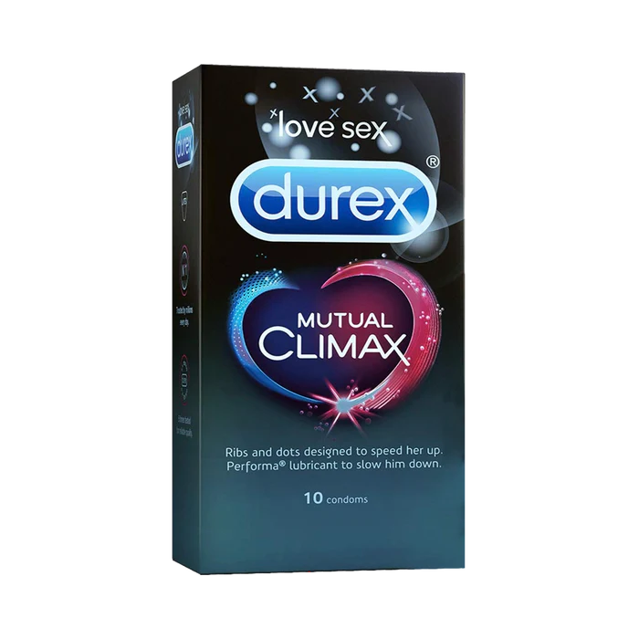 Durex Mutual Climax - 30 Condoms, 10s
