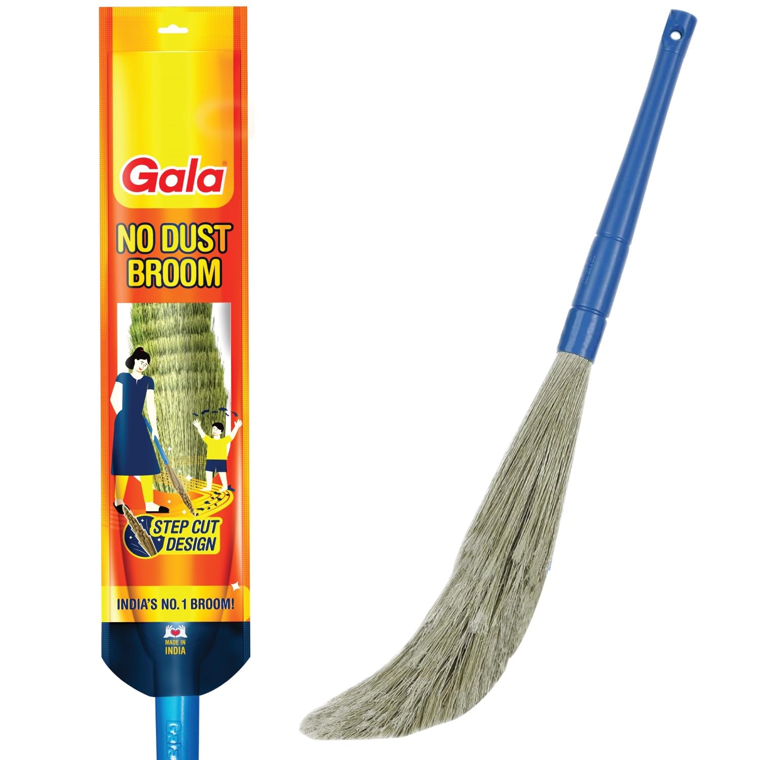 Gala No Dust Broom For Floor Cleaning