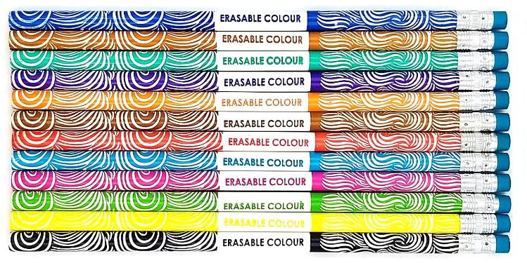 Apsara Erasable Colour Pencil