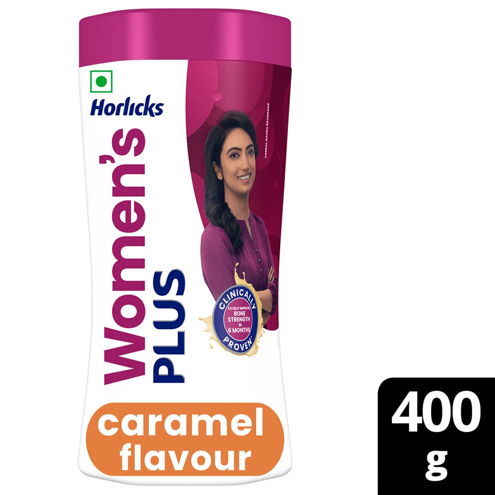 Horlicks Women's Plus - Caramel Jar 400g