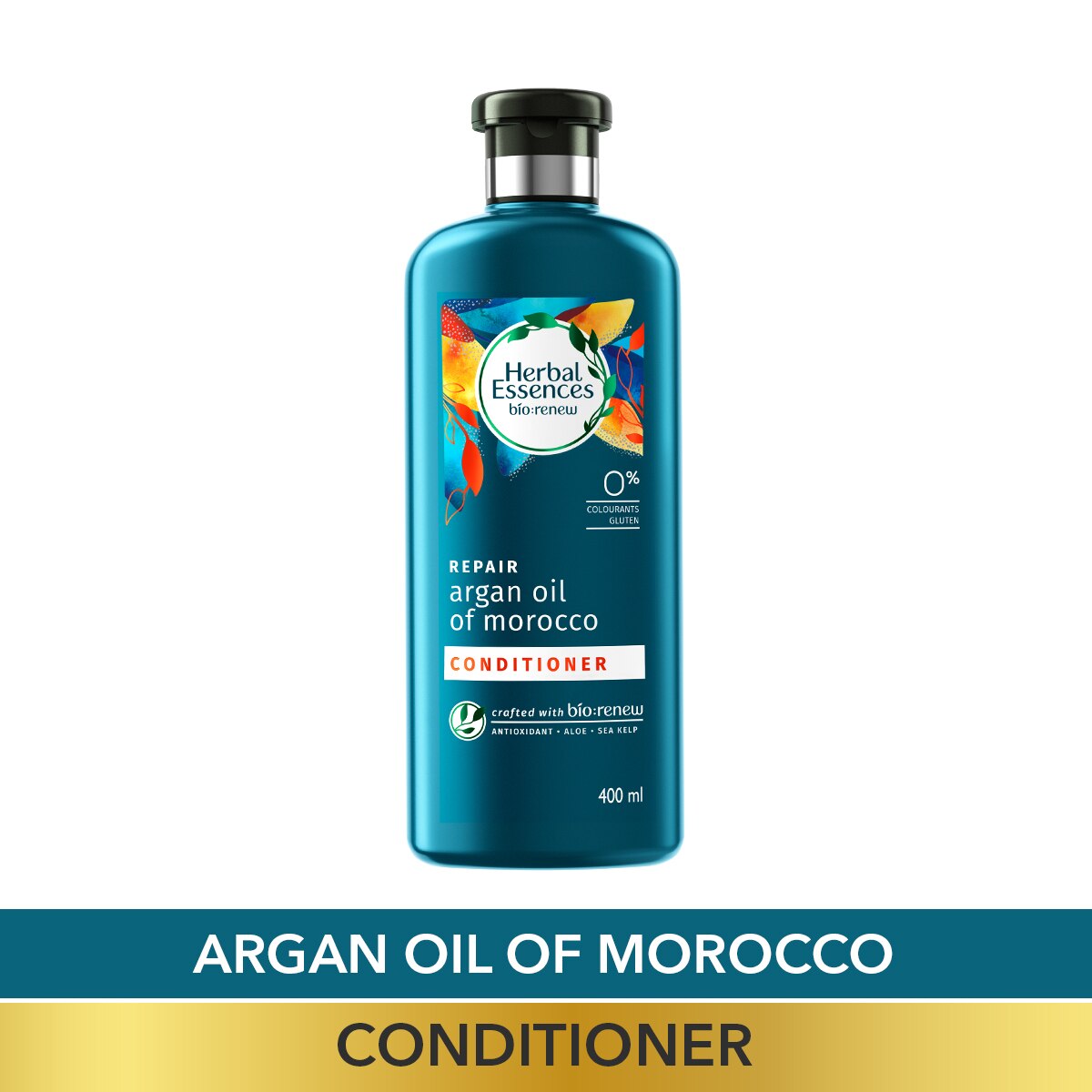 Herbal Essences Argan Oil of Morocco CONDITIONER, For Hair Repair and No Frizz- No Paraben, No Colorants, 400 ML