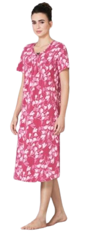 CLASSIC COMFORT NIGHT GOWN PINK